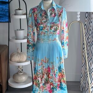 Floral Long Sleeve Dress